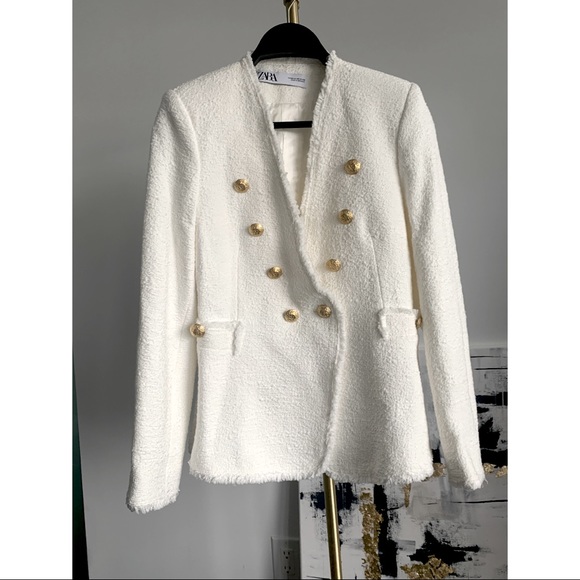 Zara Jackets & Blazers - Zara Tweed Blazer